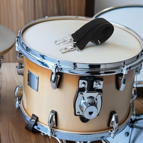 Adjustable Snare Drum Carrier Strap with Hook Harness for Marching Percussion Comfortable Replacement Shoulder for Band Performances in Saudi Arabia