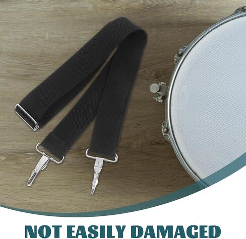 Adjustable Snare Drum Carrier Strap with Hook Harness for Marching Percussion Comfortable Replacement Shoulder for Band Performances in Saudi Arabia