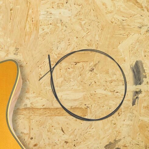 Toyvian 20PCS Guitar Edging Strips: Decorative Binding Purfling Strip Guitar Body Inlay Material for Acoustic and Electric Parts Accessories in Saudi Arabia