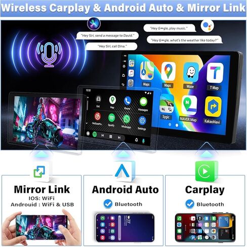 2G + 64G Android 13 Car Stereo لـ Nissan Versa Sedan 2015-2019 Radio Wireless Carplay Android Auto ، 10.1 " in Kuwait