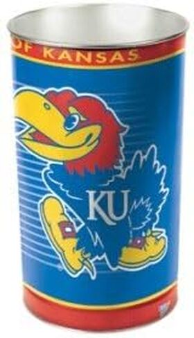 Wincraft Kansas Jayhawks 15 Inch Waste Basket in Saudi Arabia