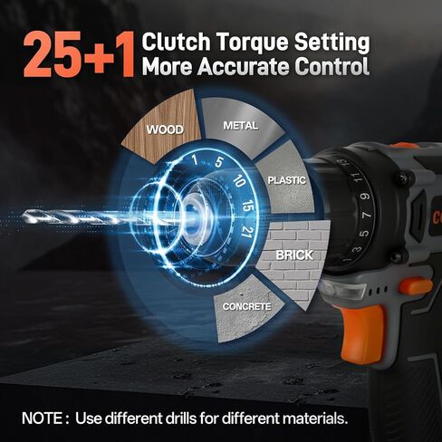 COMOWARE 20V Fast Charger, 88W Official Charger Adapter for COMOWARE 20V Cordless Drill Battery, Rapid Charging Tool Accessories in Saudi Arabia