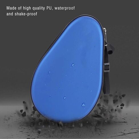 Table Tennis Racket Hard Case, PU Table Tennis Case Tennis Racket Hard Case Bat Bag Cover Hard Case Case Case in Saudi Arabia