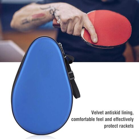 Table Tennis Racket Hard Case, PU Table Tennis Case Tennis Racket Hard Case Bat Bag Cover Hard Case Case Case in Saudi Arabia