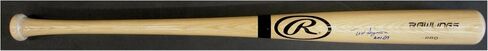 Ted Sizemore Hand Signed Autographed Baseball Bat Los Angeles Dodgers JSA in Saudi Arabia