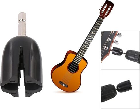 Guitar String Winder Head, Guitar Bass Repair Maintenance Tool, Electric Drill Tuning Peg Puller Luthiers Tool in Kuwait