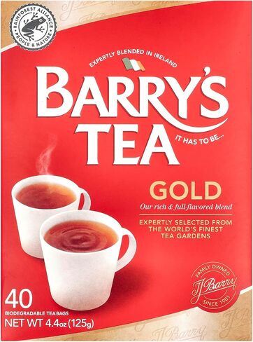 Barry's Tea Gold Blend Irish ، 80 Count (حزمة 3) (01226422) in Saudi Arabia