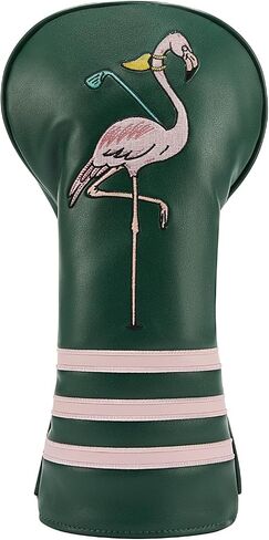 PINKTEE Golf Club Headcover Fits All Drivers Premium Leather Funny Golf Club Head Covers for Women Men in Saudi Arabia