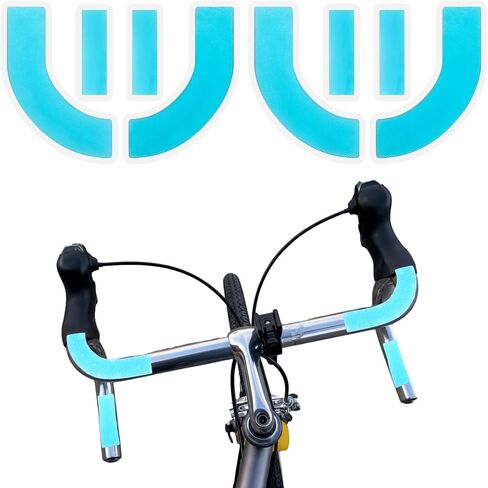 2 Sets of Gel Pads for Bike Handlebar Tape Soft Buffer Pad for Fitness Road Bicycle Exercise Equipment Handlebar Replacement for an Awesome Comfortable Ride in Saudi Arabia