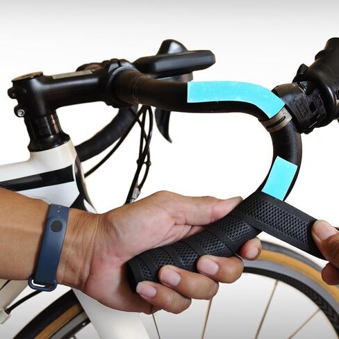2 Sets of Gel Pads for Bike Handlebar Tape Soft Buffer Pad for Fitness Road Bicycle Exercise Equipment Handlebar Replacement for an Awesome Comfortable Ride in Saudi Arabia