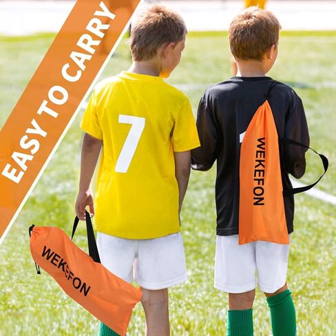 Soccer Goal with Carry Bag, 10/9MM Strengthen Pole, Arched Design, Kids Soccer Goals for Backyard Set 5x 3.1/3.6x2.7/2.9x2.4ft Portable Pop Up Soccer Nets for Toddler, Adults, Youth Games, Play, Gifts in Kuwait