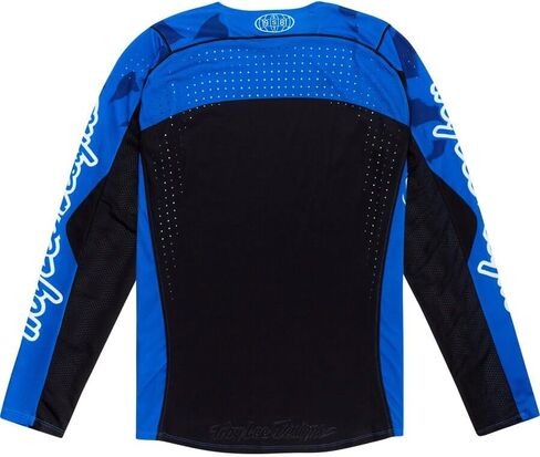 Troy Lee Designs - Youth GP PRO Jersey; BLOTTED Bright Blue MD in Saudi Arabia