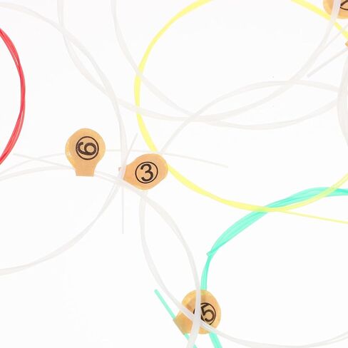 مجموعة استبدال سلاسل القيثارة من SUPVOX مكونة من 15 قطعة من ألياف الكربون لملحقات الآلات الموسيقية القوية للمبتدئين واللاعبين ذوي الخبرة، مكونة من 15 قطعة in Saudi Arabia