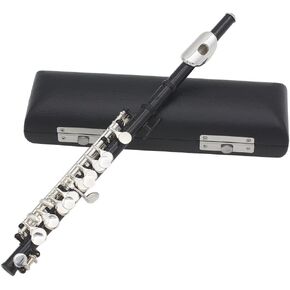 16 Keys C Piccolo, Piccolo, Guarantee Sound Musical Instrument, with Case, Tuning Rod and Cloth, for Beginner Kids Student,Blue in Saudi Arabia