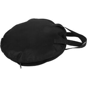 Black Oxford Fabric Drum Pouch Portable Storage Bag for Dumb Drum Percussion Instruments Durable Accessory Organizer for Travel Camping in Kuwait