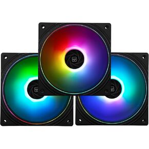 Thermalright TL-C12C-S X3 CPU Fan 120mm Argb Case Corner Fan ، 4Pin PWM Silent Computer مع محمل S-FDB ، مروحة تبريد حتى 1550 دورة في الدقيقة in Kuwait