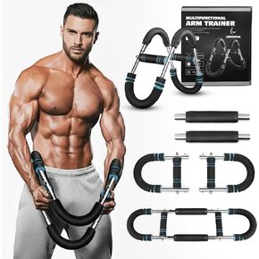 Twister Arm Trainer 40-100 lb, Adjustable Chest Workout Equipment Exerciser for Men, Portable Arm & Chest Twister Trainer for Women, Strength Training Fitness Equipment for Upper Body Muscle in Saudi Arabia