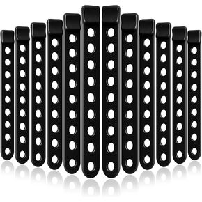 12 Pieces Thule Bike Rack Straps, Bike Wheel Stabilizer Straps, Bicycle Rack Cradle Replacement, Cycling Rubber Chain, Compatible with Thule 534 in Kuwait