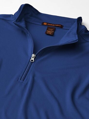 Harriton Men's Advantage Snag Protection Plus Quarter Zip Pullover Shirt in Saudi Arabia