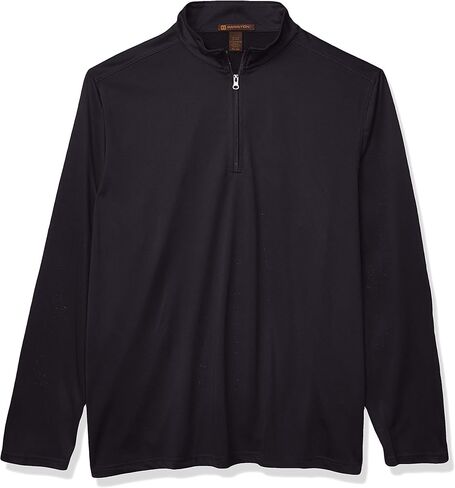 Harriton Men's Advantage Snag Protection Plus Quarter Zip Pullover Shirt in Saudi Arabia