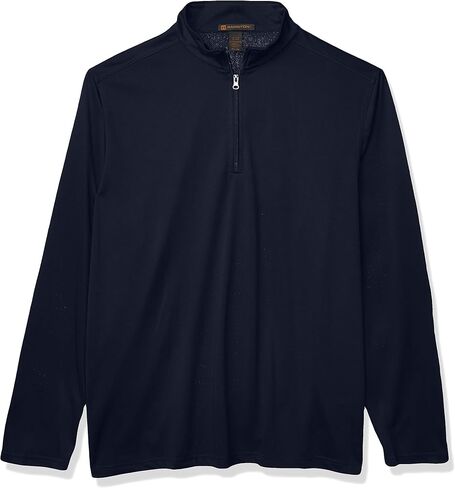 Harriton Men's Advantage Snag Protection Plus Quarter Zip Pullover Shirt in Saudi Arabia