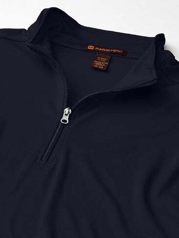 Harriton Men's Advantage Snag Protection Plus Quarter Zip Pullover Shirt in Saudi Arabia