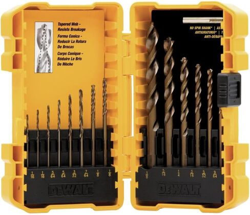 DEWALT Black Oxide Drill Bit Set, 20-Piece (DW1177) in Saudi Arabia