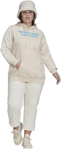 adidas Originals Always Original Womens Hoodie, Plus Sizes, Wonder White in Saudi Arabia