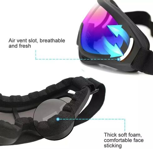 Professional Ski Goggles Winter Snow Anti Fog Dual Lens UV Protection Men Women in Saudi Arabia