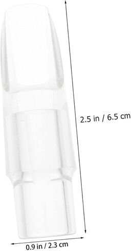 Vaguelly Soprano Saxophone Mouthpiece E-Flat for Beginners Professional Saxophone Accessory in Saudi Arabia
