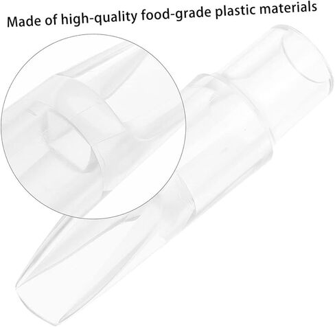 Vaguelly Soprano Saxophone Mouthpiece E-Flat for Beginners Professional Saxophone Accessory in Saudi Arabia