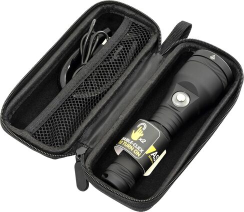 Cressi Underwater Torch for Brightening and Enhancing Underwater Views- Durable and Lightweight, Astra, Black, 2100 lm in Saudi Arabia