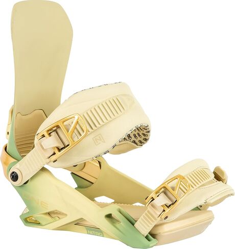 Nitro One Men's Snowboard Bindings (Large, Nitro X Drink Sexy) in Saudi Arabia