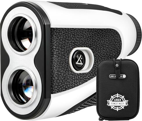 Golf Rangefinder with Slope - 1200 Yards Range Finder for Golfing/Hunting, 7X Magnification, Flag Pole Locking Vibration, Rechargeable Range Finders with Magnet Stripe, Best Golf Accessories Gift in Saudi Arabia