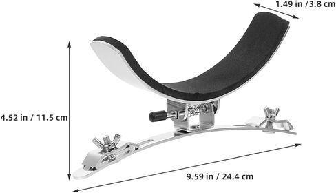2Pcs Stainless Steel Marching Band Drum Support Stable Snare Drum Leg Rest Attachment for Percussion Instruments Lightweight and Portable Accessory for Enhanced Performance in Saudi Arabia