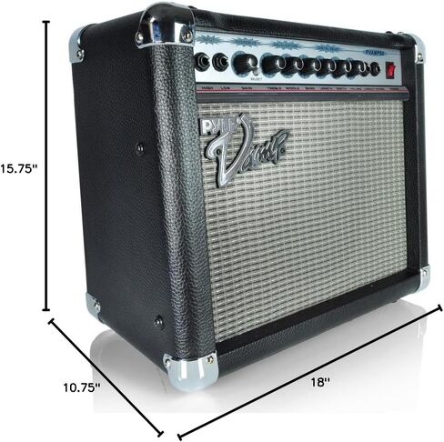 Pyle Pro 60-Watt Vamp Series Amplifier With 3-Band EQ, Overdrive, And Digital Delay - PVAMP60 in Saudi Arabia