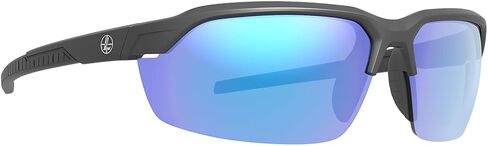 Leupold Tracer Performance Eyewear with Matte Black Frames and Blue Mirror Lenses in Saudi Arabia