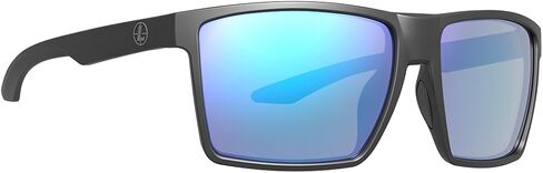 Leupold Cheyenne Performance Eyewear with Matte Black Frames and Blue Mirror Lenses in Saudi Arabia