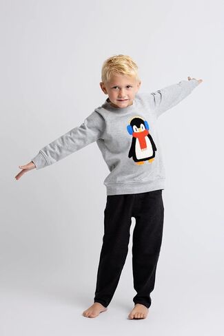 MONICA + ANDY Baby Organic Embroidered Crewneck Sweatshirt in Saudi Arabia