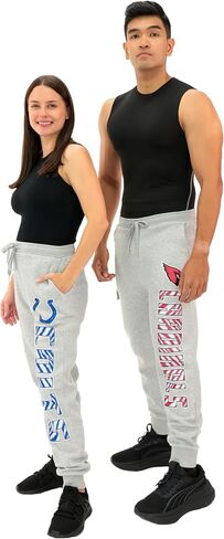 Zubaz NFL Men's Fleece Cargo Jogger Sweatpants (Small - 3XL) in Saudi Arabia