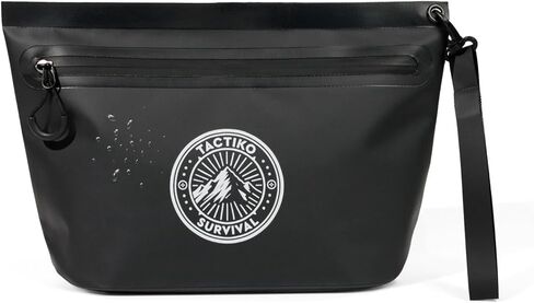 Tactiko Heavy-Duty Splash Water Resistant Zipper Pouches - 3L Hold-All Organizers for Dry Bags, Travel Bags (Yellow) in Kuwait