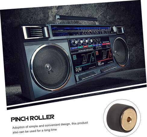 Toyvian Pinch Roller for Tape Recorders Durable Copper Replacement Rollers for Audio Cassette Machines for Repair and Maintenance of in Saudi Arabia