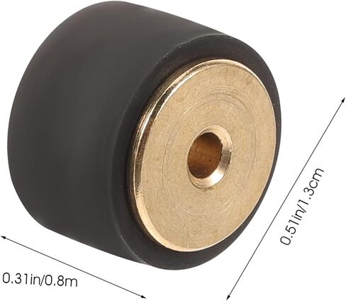 Toyvian Pinch Roller for Tape Recorders Durable Copper Replacement Rollers for Audio Cassette Machines for Repair and Maintenance of in Saudi Arabia