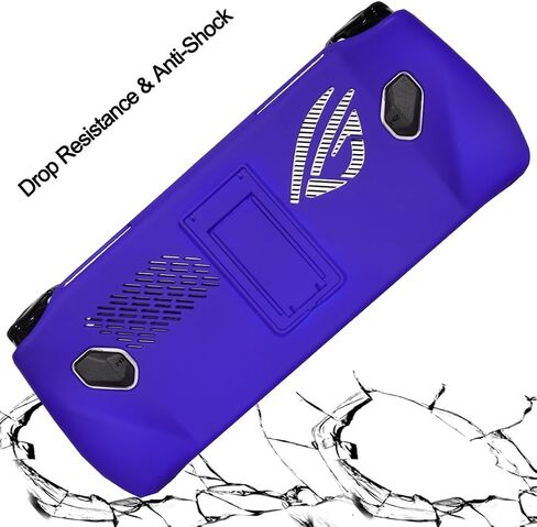 Designed for ASUS ROG Ally 2023 Protective Case - [10 FT Military Grade Drop Protection] Cover Non-Slip Shell Case for Rog Alloy Gaming Handheld with Kickstand - Midgreen in Saudi Arabia