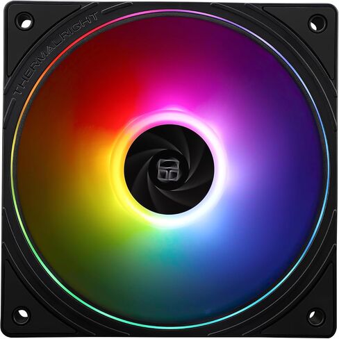 Thermalright TL-C12C-S X3 CPU Fan 120mm Argb Case Corner Fan ، 4Pin PWM Silent Computer مع محمل S-FDB ، مروحة تبريد حتى 1550 دورة في الدقيقة in Kuwait