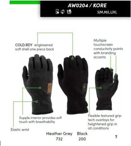 قفاز adidas Winter Performance Edge 2.0 مع نقاط توصيل متعددة لشاشة اللمس in Saudi Arabia
