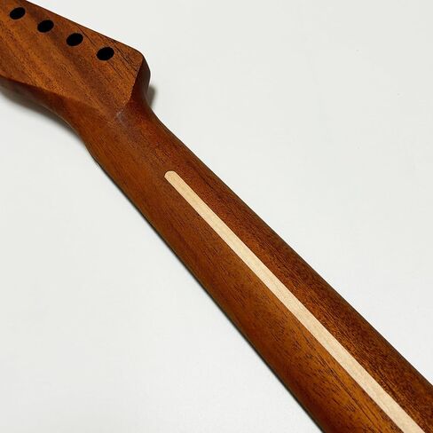 رقبة جيتار Tele 22 فريت، 25.5 بوصة من الماهوجني الحديث على شكل حرف C رقبة جيتار كهربائي مع نصف قطر 9.5 بوصة لوحة أصابع من خشب القيقب متوسطة الحجم لاستبدال أجزاء الجيتار طراز TL in Kuwait