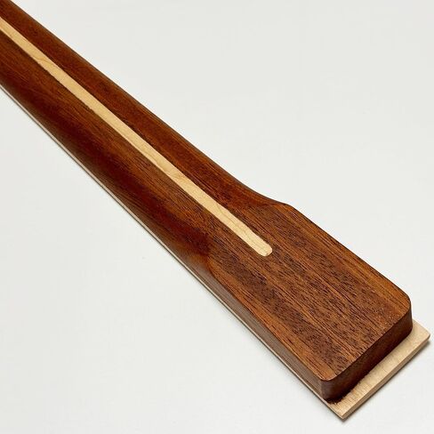 رقبة جيتار Tele 22 فريت، 25.5 بوصة من الماهوجني الحديث على شكل حرف C رقبة جيتار كهربائي مع نصف قطر 9.5 بوصة لوحة أصابع من خشب القيقب متوسطة الحجم لاستبدال أجزاء الجيتار طراز TL in Kuwait