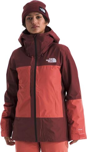 سترة The North Face النسائية Thermoball Snow Triclimate (مقاس قياسي وكبير) معطف تزلج 3 في 1، غطاء مقاوم للماء in Kuwait