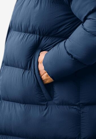 KingSize Men's Big & Tall Long Quilted Puffer Coat in Saudi Arabia